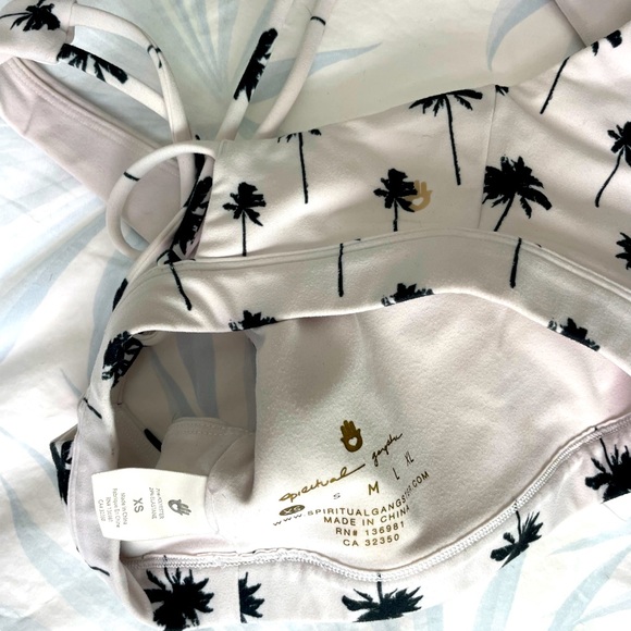 Spiritual Gangster Palm Tree Sports Bra - Picture 3 of 3